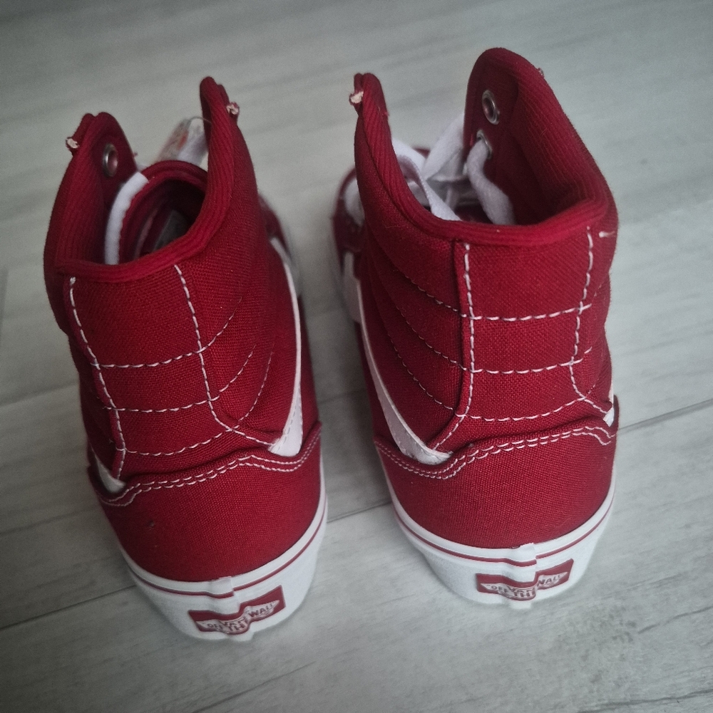VANS NEW Sk8-Hi Tapered Platform Shoes - Picture 4 of 11